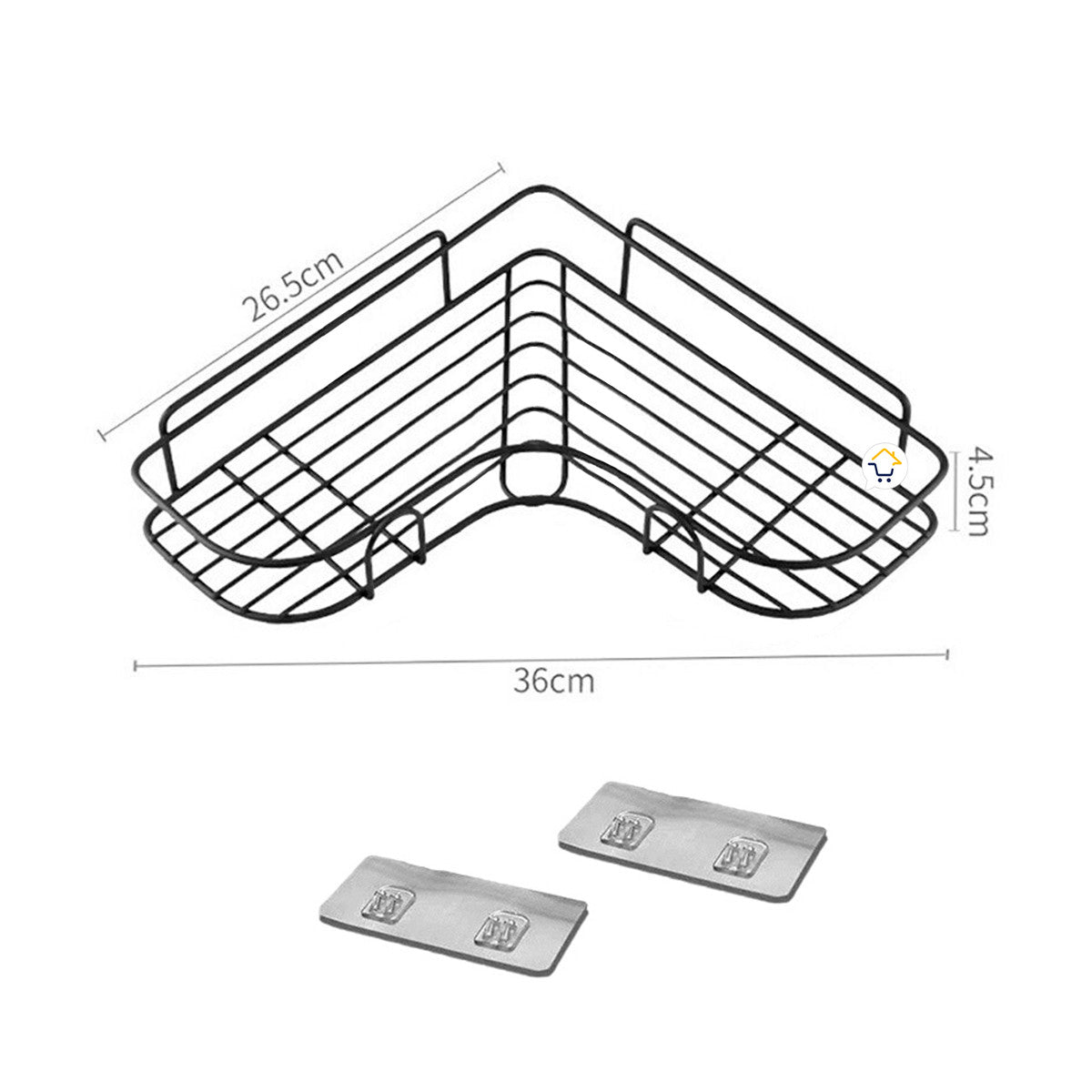 Estante Organizador Pared Adhesivo 9204