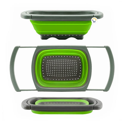 Colador Silicona Plegable ELD6111