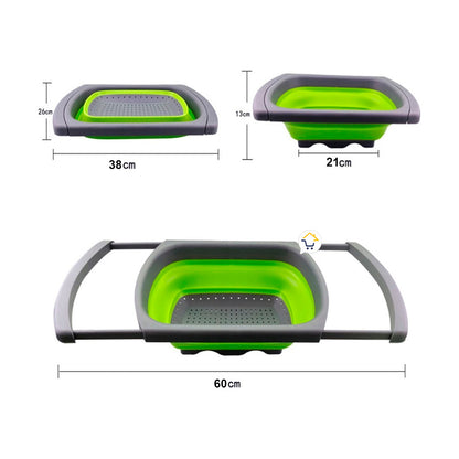 Colador Silicona Plegable ELD6111