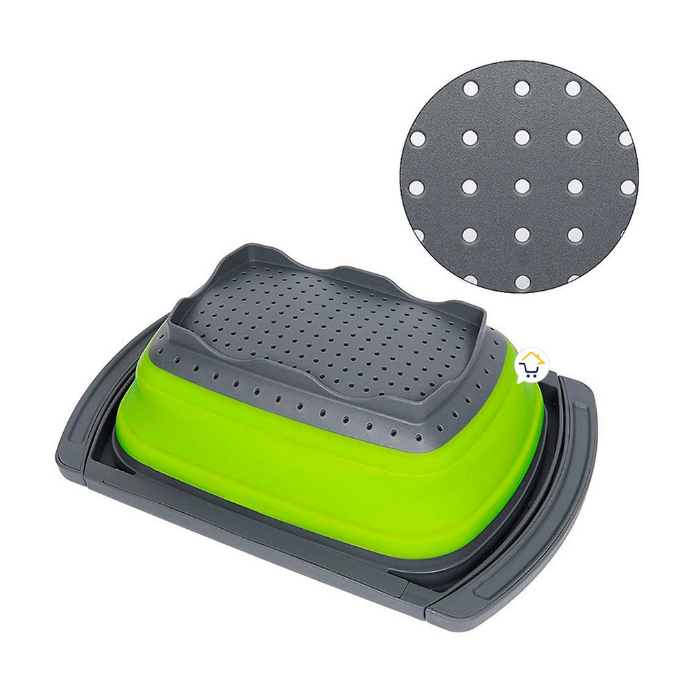 Colador Silicona Plegable ELD6111