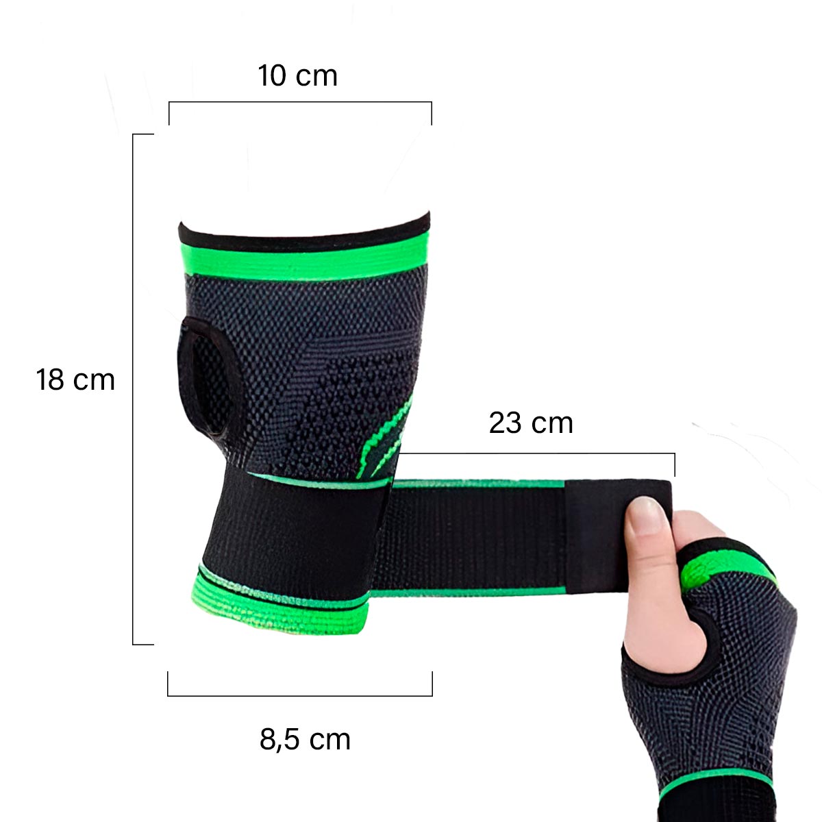 Muñequera Elastica Deportiva YC 7711