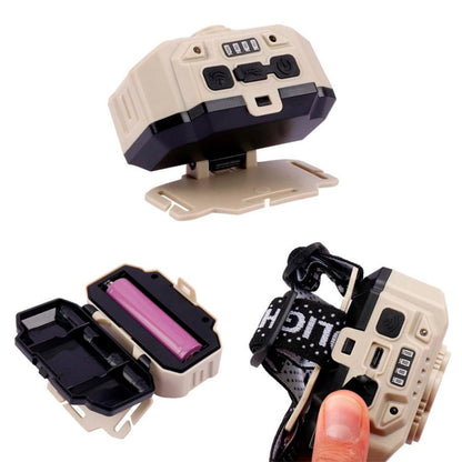 Linterna Minera LED USB 6 Modos HX-815