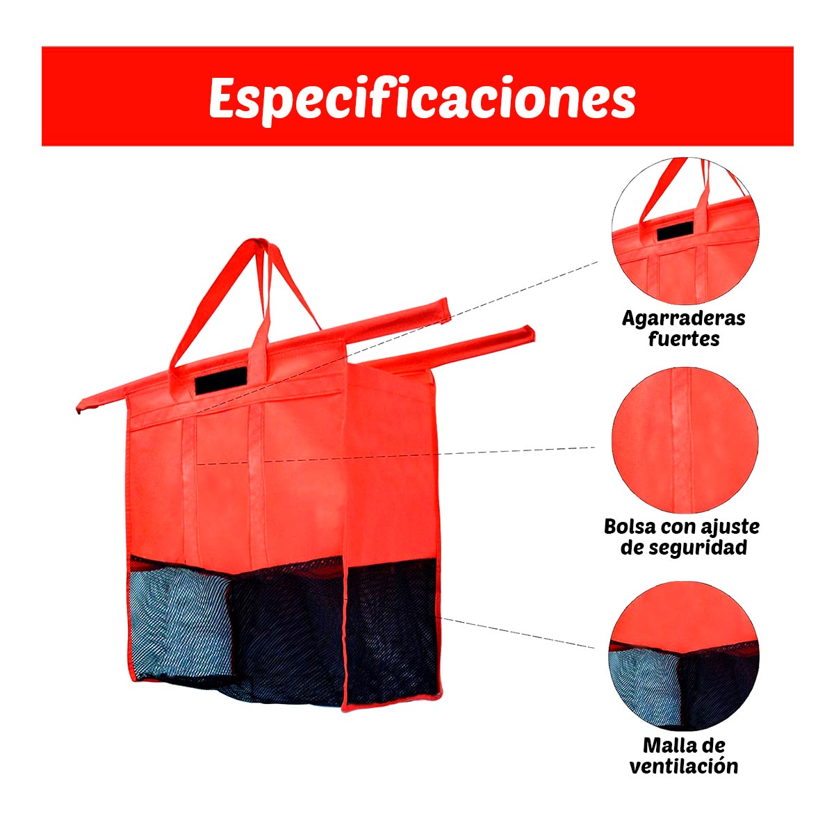Bolsas Reutilizables Compras MANA-0072