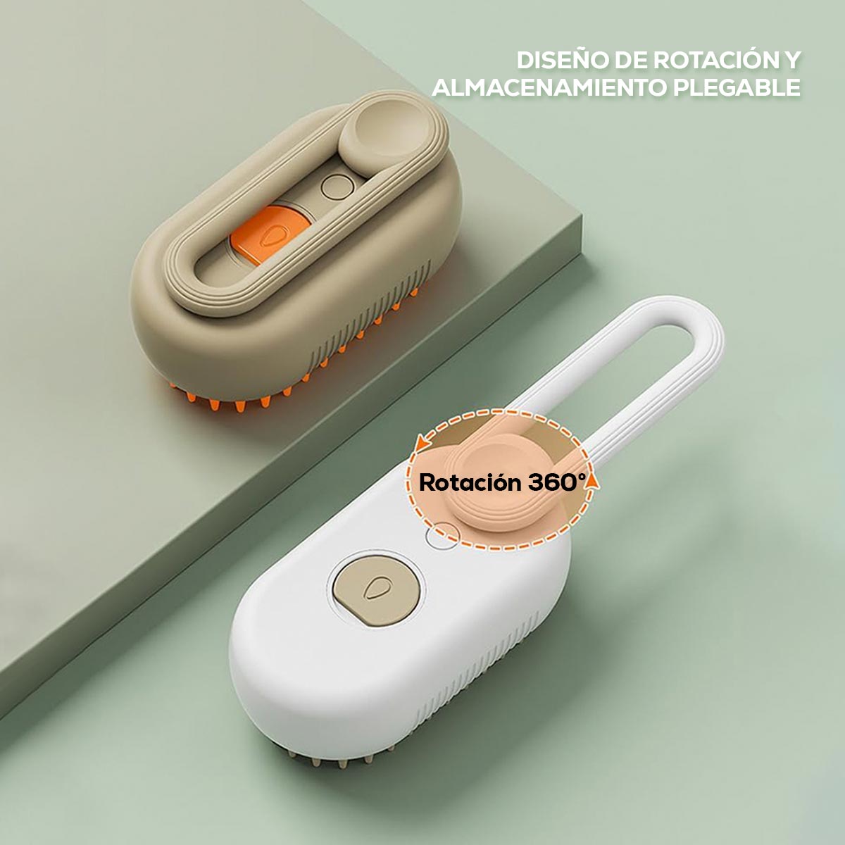 Cepillo Vaporizador Quita pelos KP-2165
