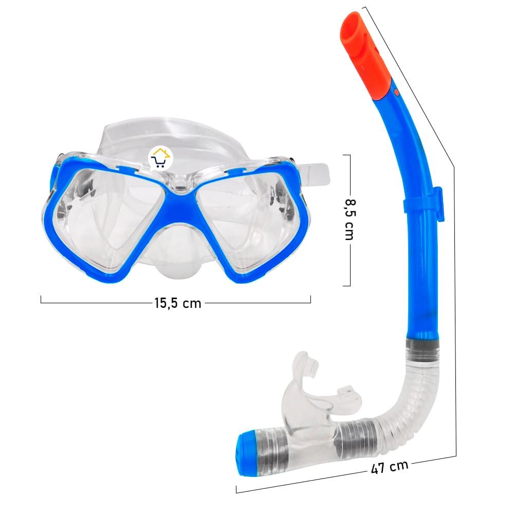 Kit Careta + Snorkel Buceo NSP1900
