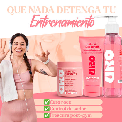 COMBO KIT UROPROBIOTICO+ DESODORANTE+JAB