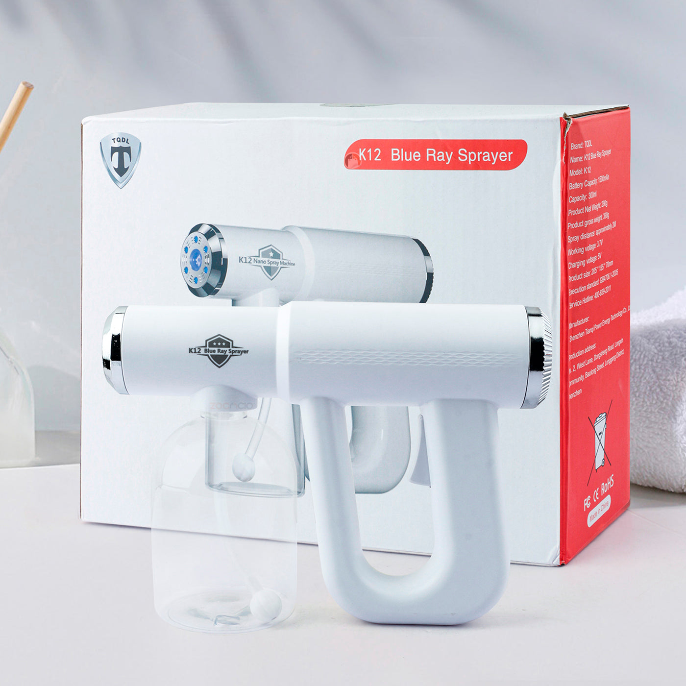 Pistola Pulverizadora Nebulizacion Nano